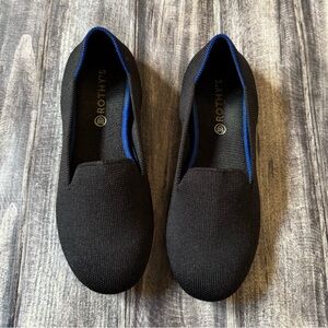 Rothy's Black Slip-On Loafer Shoes Kids Size 4